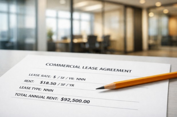 Commercial Rent Rates How to Read Lease Rate Quote: $/SF/YR vs NNN