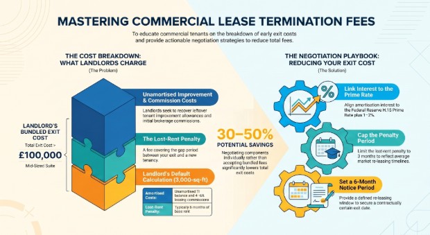 How Early Termination Fees Are Structured — and Which Components to Negotiate