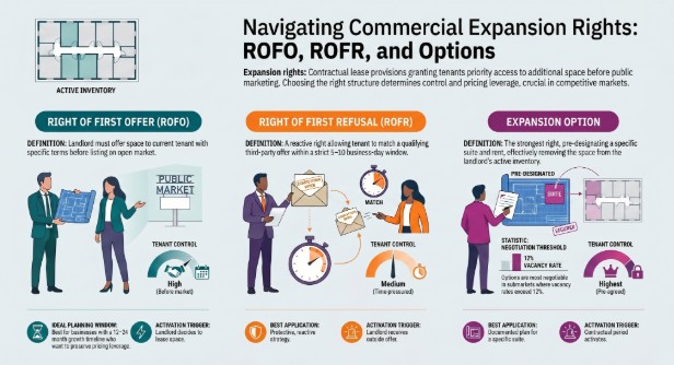 What Are Expansion Rights — ROFO vs. ROFR vs. Expansion Option