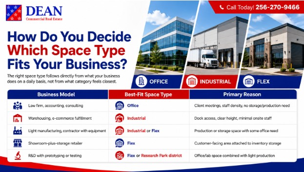 How Do You Decide Which Space Type Fits Your Business?
