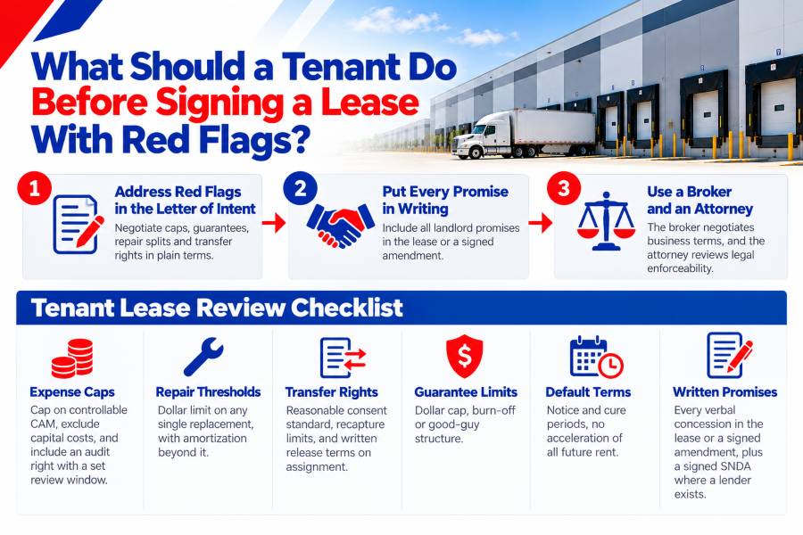 What Should a Tenant Do Before Signing a Lease With Red Flags?